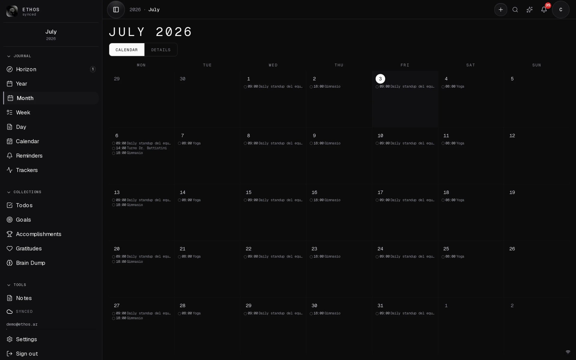 It remembers everything you tell it — then helps you see what it means.